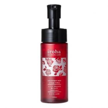 iroha INTIMATE CARE - Intimate Wash Foam Type Rose Bloom 150ml