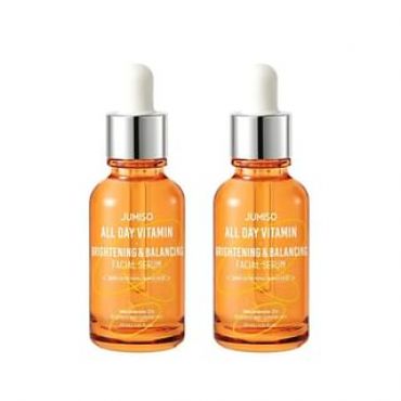 JUMISO - All Day Vitamin Brightening & Balancing Facial Serum Bundle Set 2 pcs