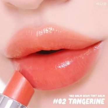 4U2 - Balm Dewy Tint Balm 02 Tangerine