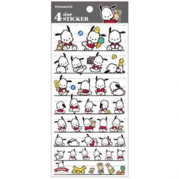 POCHACCO 4 Size Sticker One Size