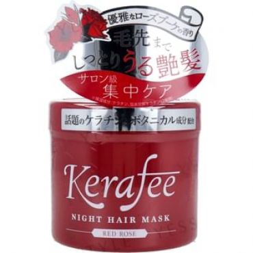 ASHIYA - Kerafee Night Hair Mask Red Rose 270g