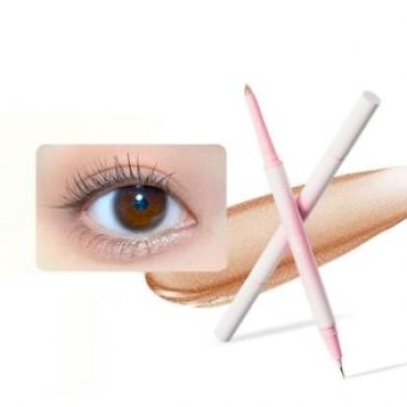 ROMANTIC BEAUTY - Dual-Headed Aegyo Sal Pen - 3 Colors #02 Pink
