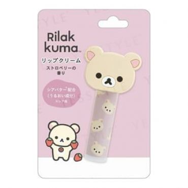 San-X - Rilakkuma Korilakkuma Lip Balm Strawberry 1 pc