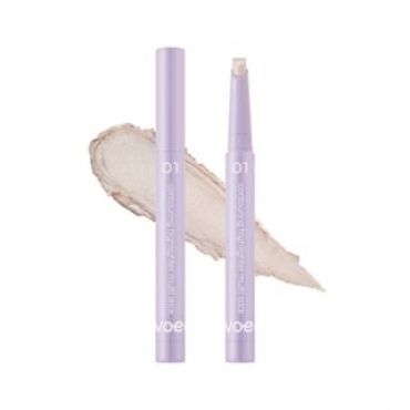 twoedit - Contouring Highlighter Multi Stick - 2 Colors #01 Veil Light