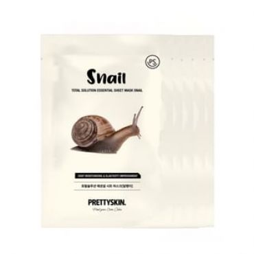 Pretty skin - Total Solution Essential Sheet Mask Bundle Set - 21 Types Snail