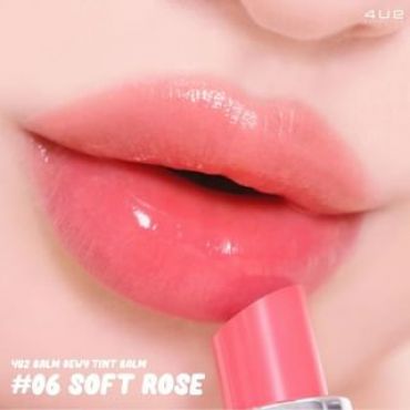 4U2 - Balm Dewy Tint Balm 06 Soft Rose
