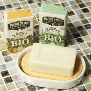MAITRE SAVON DE MARSEILLE - Savon de Provence Cosmebio Cosmos Organic Provence Soap Aloe Vera - 100g