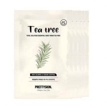 Pretty skin - Total Solution Essential Sheet Mask Bundle Set - 21 Types Tea Tree