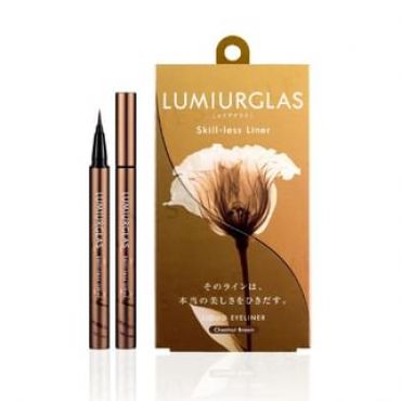 LUMIURGLAS - Skill Less Liner Liquid Eyeliner 03 Chestnut Brown 1 pc