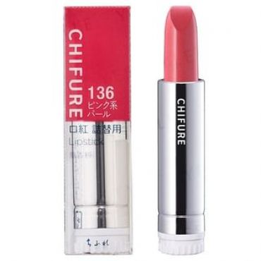 CHIFURE - Lipstick Refill 136 Pink Pearl 1 pc