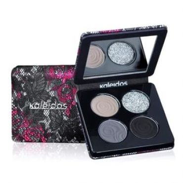 Kaleidos - 4 Color Eyeshadow Palette - Black Jasmine #001 - 4.8g