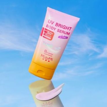 MizuMi - UV Bright Body Serum Tone Up Sunscreen Lilac SPF 50+ PA++++ 120g