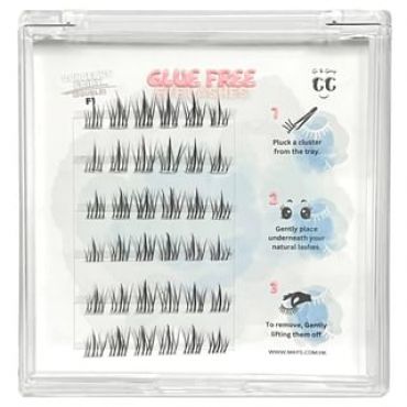 Gi & Gary - Glue Free Eyelashes Gorgeous Fairy F1 with Eyelash Applicator Gorgeous Fairy F1 - 36 pcs