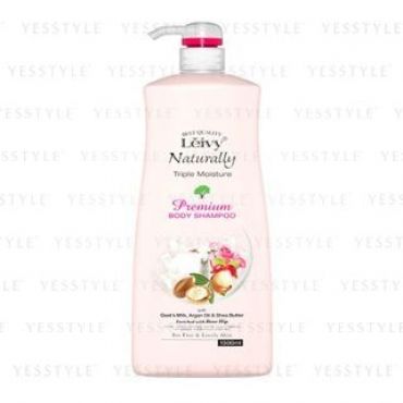 AXIS - Leivy Naturally Premium Body Shampoo With Goat's Milk, Argan Oil & Shea Butter Enriched With Rose Hip 1300ml