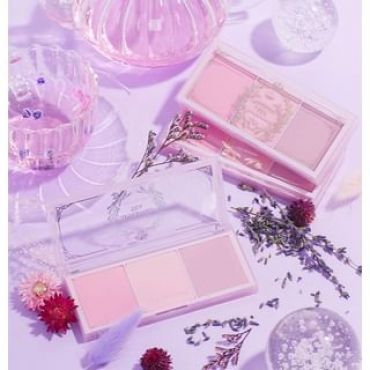 I'M MEME - I'm Afternoon Tea Blusher Palette - 5 Types #04 Milk Tea Time