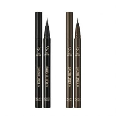 HOLIKA HOLIKA - Tail Lasting Brush Liner EX - 2 Colors #01 Real Black