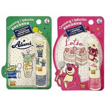 Rohto Mentholatum - Disney Pixar Toy Story Creamy Lip Balm Strawberry Cake - Lotso
