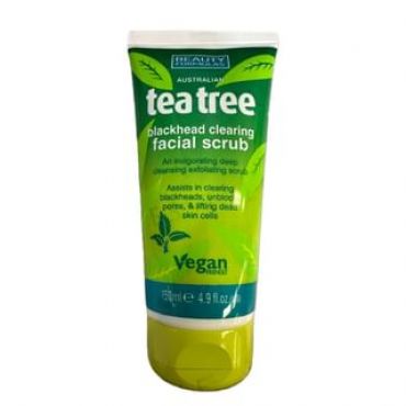Beauty Formulas - Tea Tree Blackhead Clearing Facial Scrub 150ml