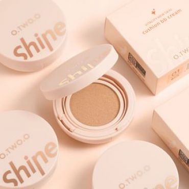 O.TWO.O - Cushion BB Cream #01 Pink White - 10g