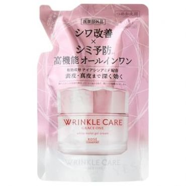 Kose - Grace One Wrinkle Care White Moist Gel Cream 90g Refill