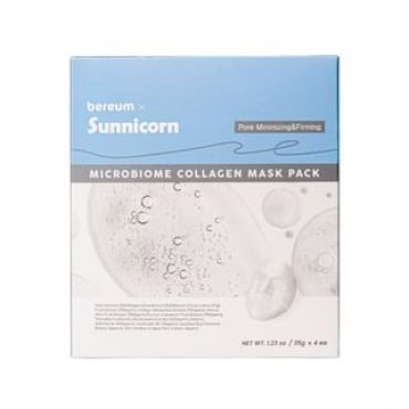 Sunnicorn - Microbiome Collagen Mask Set 35g x 4 sheets