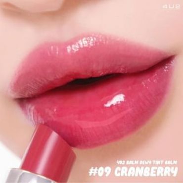 4U2 - Balm Dewy Tint Balm 09 Cranberry