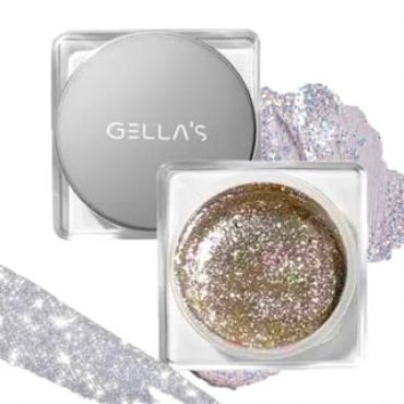 GELLA'S - Glitter Gel Eyeshadow - 4 Colors #G02