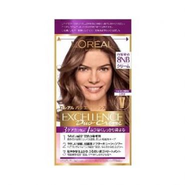 L'OREAL PARIS - Excellence Hair Dye R Cream Type 8NB 1 Set