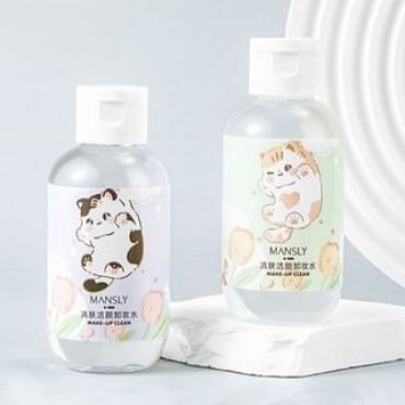 MANSLY - Kitten Cleansing Makeup Remover - 2 Types Black Kitten - 100ml