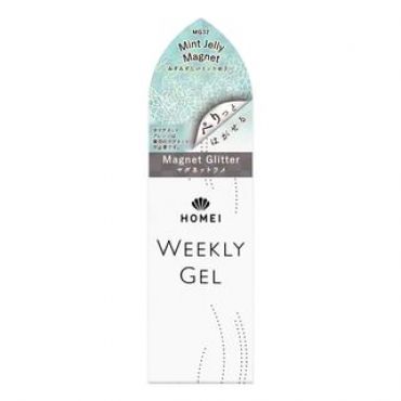 Homei - Weekly Gel Nail Polish Magnet Glitter MG32 Mint Jelly Magnet 10ml