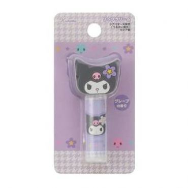 RACE - Sanrio Kaohana Mascot Lip Balm Kuromi Grape - 1 pc