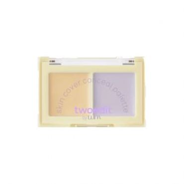 twoedit - Skin Cover Conceal Palette - 2 Types #02 Tone Correcting Light