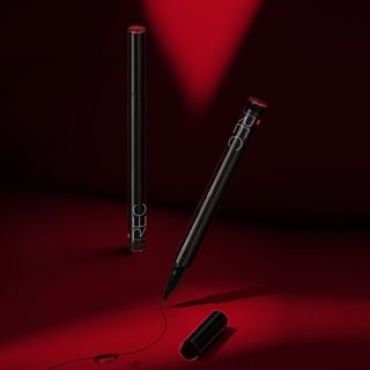 REC - Slim Lasting Liquid Eyeliner - 2 Colors Brown - 0.6ml