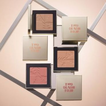 TWO SLASH FOUR - All Over Face Blush - 9 Colors #Rock Pink