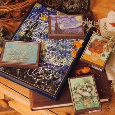 MilleFee - Van Gogh's Painting Eyeshadow Palette Complete Box 24g