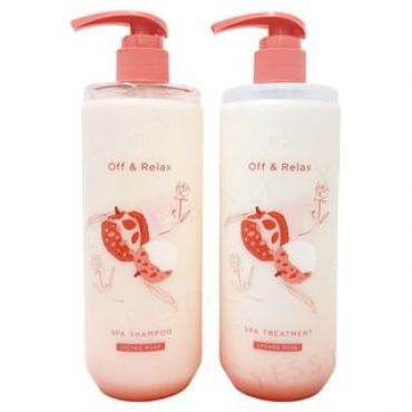 Off & Relax - Spa Shampoo & Treatment Lychee & Rose Limited Set 460ml x 2