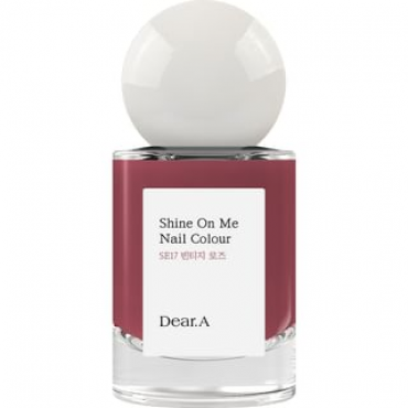 Dear.A - Shine On Me Nail Colour - 35 Colors #SE17 Vintage Rose