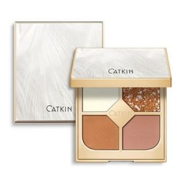 CATKIN - Shimmer 4 Eyeshadow Palette - C01 #C01 - 8.5g