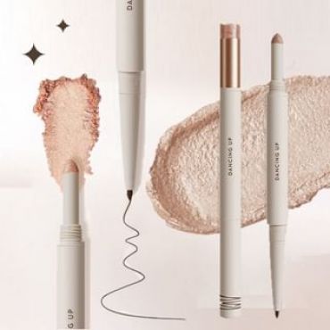 DANCING UP - Star-Shining 2 in 1Aegyo Sal Pen - 4 Colors #04 - 0.12g + 0.3g