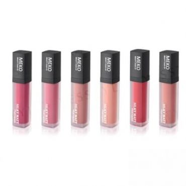MEKO - Silky Matt Fluid Lipstick 04 Peach