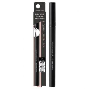 ISEHAN - Kiss Me Ferme Liquid Liner Fix 01 Soft Black