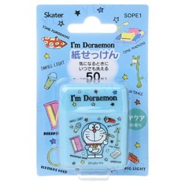 Skater - I'm Doraemon Aqua Paper Soap 50 pcs
