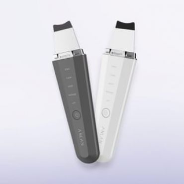 ANLAN - Ultrasonic Skin Scrubber - 2 Colors ALCPJ06-02 (White) - 1pc