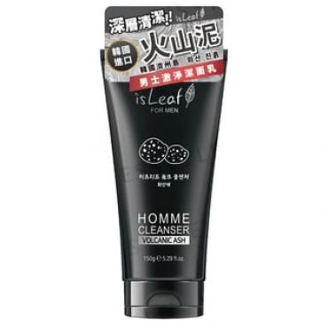 isLeaf - Homme Cleanser For Men Volcanic Ash 150g