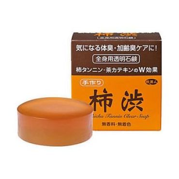 Tabibijin - Persimmon Tannin All-purpose Transparent Soap 100g