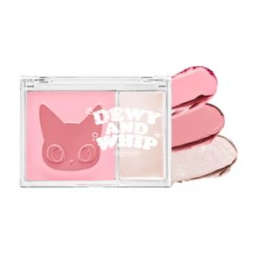 BLACK ROUGE - Dewy Whip Cheek And Beam - 3 Colors DW01 Strawberry