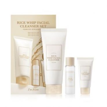 I'm from - Rice Whip Facial Cleanser Set 3 pcs