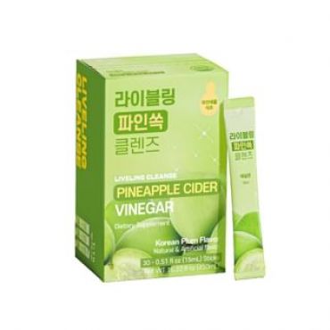 LIVELING Cleanse Pineapple Cider Vinegar - 2 Types Plum Flavor