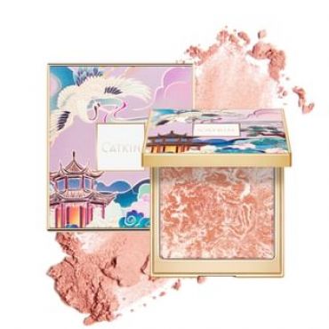 CATKIN - 2 In 1 Highlighter & Cheek Blush - C04 #C04 Glittering Sunshine - 10g