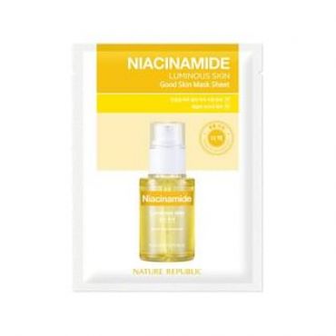 NATURE REPUBLIC - Good Skin Mask Sheet - 10 Types Niacinamide